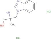 2-Amino-3-(1H-1,3-benzodiazol-1-yl)-2-methylpropan-1-ol dihydrochloride