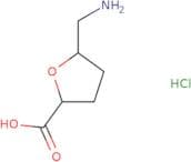 rac-(2R,5S)-5-(Aminomethyl)oxolane-2-carboxylic acid hydrochloride