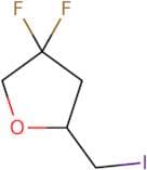 4,4-Difluoro-2-(iodomethyl)oxolane