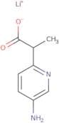 Lithium 2-(5-aminopyridin-2-yl)propanoate