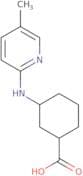 rac-(1R,3S)-3-[(5-Methylpyridin-2-yl)amino]cyclohexane-1-carboxylic acid