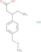 4-Amino-3-[4-(methoxymethyl)phenyl]butanoic acid hydrochloride
