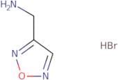 (1,2,5-Oxadiazol-3-yl)methanamine hydrobromide