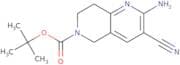 tert-Butyl 2-amino-3-cyano-5,6,7,8-tetrahydro-1,6-naphthyridine-6-carboxylate