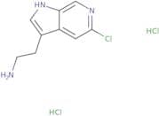 2-{5-Chloro-1H-pyrrolo[2,3-c]pyridin-3-yl}ethan-1-amine dihydrochloride