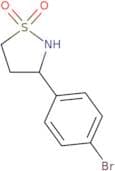 3-​(4-​Bromophenyl)​-isothiazolidine 1,​1-​dioxide