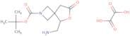 Oxalic acid, tert-butyl 5-(aminomethyl)-7-oxo-6-oxa-2-azaspiro[3.4]octane-2-carboxylate