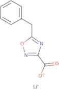 5-Benzyl-1,2,4-oxadiazole-3-carboxylate lithium