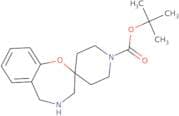 tert-Butyl 4,5-dihydro-3H-spiro[1,4-benzoxazepine-2,4'-piperidine]-1'-carboxylate