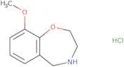 9-Methoxy-2,3,4,5-tetrahydro-1,4-benzoxazepine hydrochloride