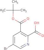 5-Bromo-3-[(tert-butoxy)carbonyl]pyridine-2-carboxylic acid