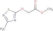 Methyl 2-[(3-methyl-1,2,4-thiadiazol-5-yl)oxy]acetate