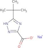 Sodium 5-tert-butyl-4H-1,2,4-triazole-3-carboxylate