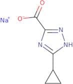 Sodium 3-cyclopropyl-1H-1,2,4-triazole-5-carboxylate