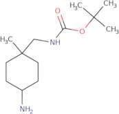 tert-Butyl N-[(4-amino-1-methylcyclohexyl)methyl]carbamate