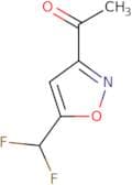 1-[5-(Difluoromethyl)-1,2-oxazol-3-yl]ethan-1-one