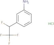 3-(1,2,2,2-Tetrafluoroethyl)aniline hydrochloride