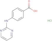 4-[(Pyrimidin-2-yl)amino]benzoic acid hydrochloride