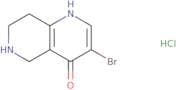 3-Bromo-5,6,7,8-tetrahydro-1,6-naphthyridin-4-ol hydrochloride