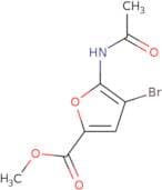 Methyl 4-bromo-5-acetamidofuran-2-carboxylate