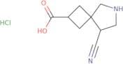8-Cyano-6-azaspiro[3.4]octane-2-carboxylic acid hydrochloride