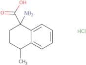 1-Amino-4-methyl-1,2,3,4-tetrahydronaphthalene-1-carboxylic acid hydrochloride
