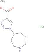 Methyl 1-(azepan-4-yl)-1H-1,2,3-triazole-4-carboxylate hydrochloride