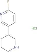 2-Fluoro-5-(piperidin-3-yl)pyridine hydrochloride