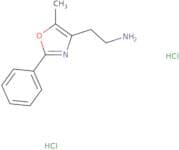 2-(5-Methyl-2-phenyl-1,3-oxazol-4-yl)ethan-1-amine dihydrochloride