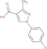 1-(4-Chlorophenyl)-3-methyl-1H-pyrazole-4-carboxylic acid
