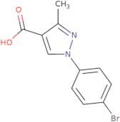 1-(4-Bromophenyl)-3-methyl-1H-pyrazole-4-carboxylic acid