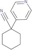 1-(Pyridin-4-yl)cyclohexane-1-carbonitrile