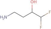 4-Amino-1,1-difluorobutan-2-ol