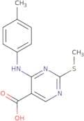 2-(Methylthio)-4-(P-Tolylamino)Pyrimidine-5-Carboxylic Acid