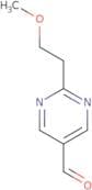 2-(2-Methoxyethyl)pyrimidine-5-carbaldehyde