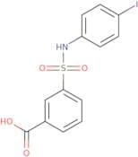 3-[(4-Iodophenyl)sulfamoyl]benzoic acid