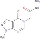 2-(1-Methyl-4-oxo-1,4-dihydro-5H-pyrazolo[3,4-d]pyrimidin-5-yl)acetohydrazide