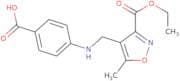4-({[3-(Ethoxycarbonyl)-5-methyl-1,2-oxazol-4-yl]methyl}amino)benzoic acid