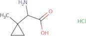 2-amino-2-(1-methylcyclopropyl)acetic acid hydrochloride