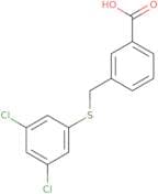 3-{[(3,5-Dichlorophenyl)sulfanyl]methyl}benzoic acid