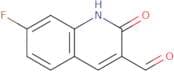 7-Fluoro-2-oxo-1,2-dihydroquinoline-3-carbaldehyde