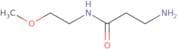 3-Amino-N-(2-methoxyethyl)propanamide