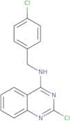 2-Chloro-N-[(4-chlorophenyl)methyl]quinazolin-4-amine