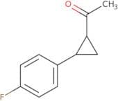 1-[2-(4-Fluorophenyl)cyclopropyl]ethan-1-one