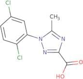 1-(2,5-Dichlorophenyl)-5-methyl-1H-1,2,4-triazole-3-carboxylic acid