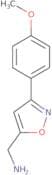 [3-(4-Methoxyphenyl)-5-isoxazolyl]methanamine