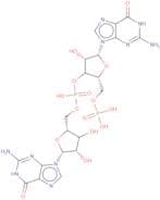 5'-Phosphoguanylyl-(3'->5')-guanosine sodium