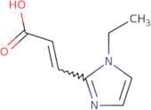 (2E)-3-(1-Ethyl-1H-imidazol-2-yl)prop-2-enoic acid