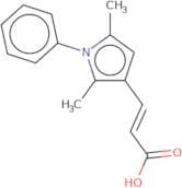 (2E)-3-(2,5-Dimethyl-1-phenyl-1H-pyrrol-3-yl)prop-2-enoic acid