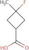 3-fluoro-3-methylcyclobutane-1-carboxylic acid